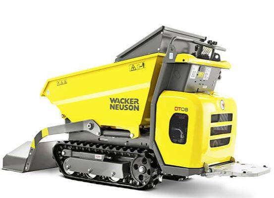 Pásový mini dumper Wacker Neuson DT08 – půjčovna Stavebniny Nižbor