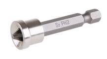 Bit na sádrokarton PH2 55mm S2 2ks Stahl