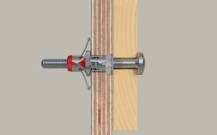 Hmoždinka sádr.duoHM 6x55 TORX30 Fischer