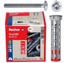 Hmoždinka sádr.duoHM 6x55 TORX30 Fischer