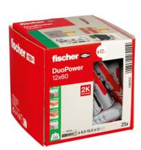 Hmoždinky FISCHER 12x60 (25ks) DUO POWER