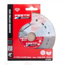Kotouč diamantový 115mm FESTA INDUSTRY