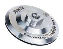 Kotouč hliníkový 100mm suchý zip