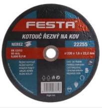 Kotouč na kov řezný 230x1.6mm Kotouč na kov řezný 230x1.6mm