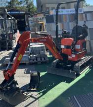 Minirypadlo Kubota U10-5, 1.1t