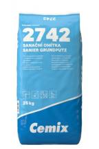 Omítka sanační Cemix wta 25kg 2742 Omítka sanační Cemix wta 25kg 2742