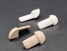 Růžek 9mm bílý Růžek 9mm bílý