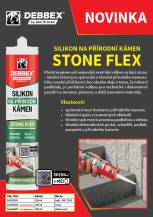 Silikon na kámen šedý STONE FLEX 280ml