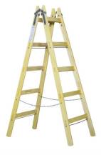 Štafle dřevěné 5 příček L = 166.5cm