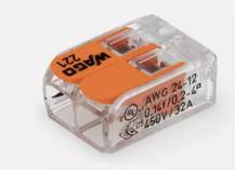 WAGO páčka 2x4mm