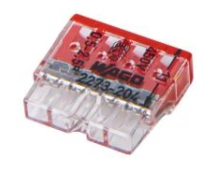 WAGO svorka 4x2.5mm